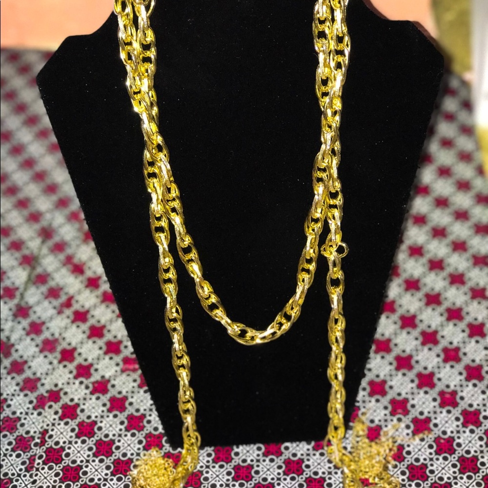 Gold long chain